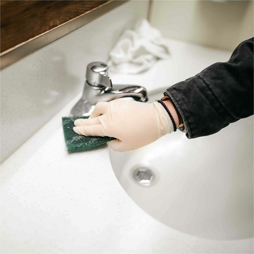 Ammex Gloveworks Ivory Latex PF Ind XL Gloves ILHD