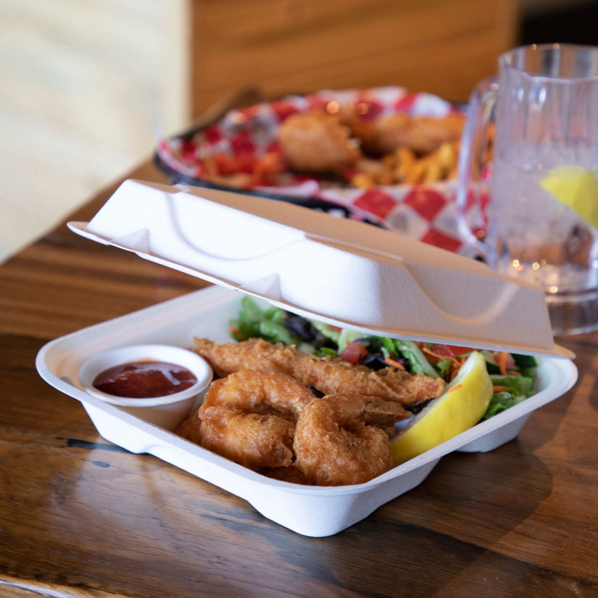 Eco-Products Hinged Clamshell Containers