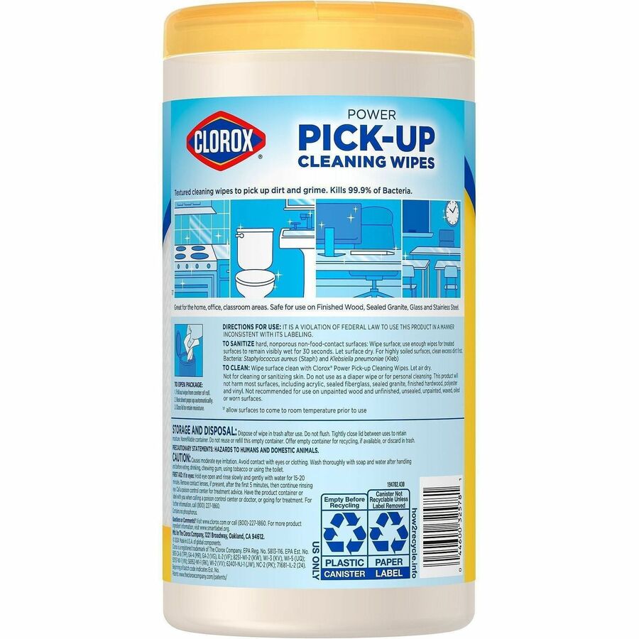 Clorox Power Pick-Up Cleaning Wipes