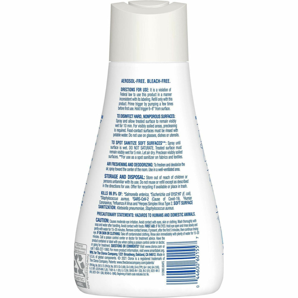 Clorox Disinfecting, Sanitizing & Antibacterial Mist Refill