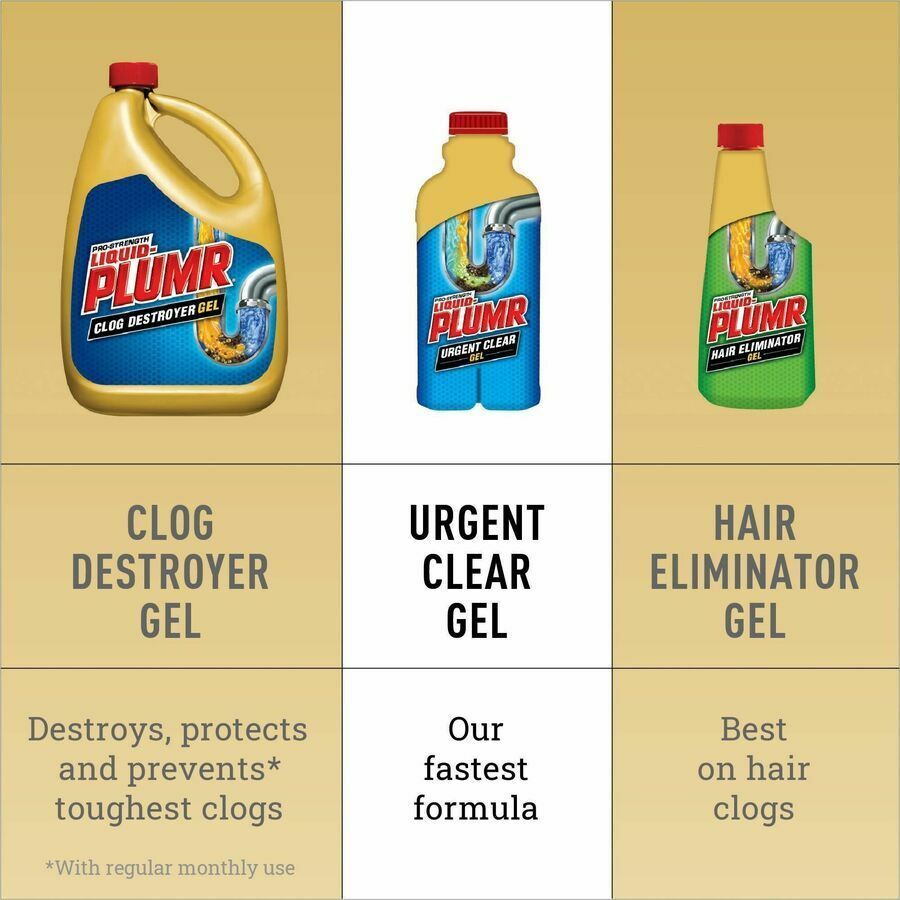 Liquid-Plumr Urgent Clear Pro-Strength Clog Remover