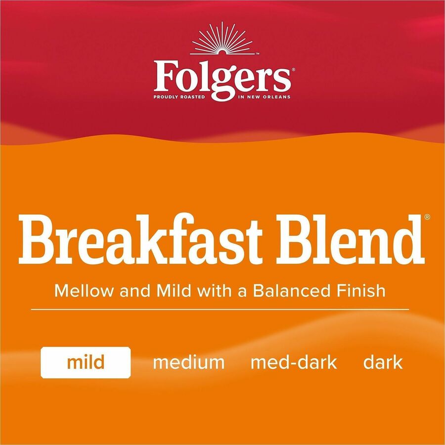 Folgers® Ground Breakfast Blend Coffee