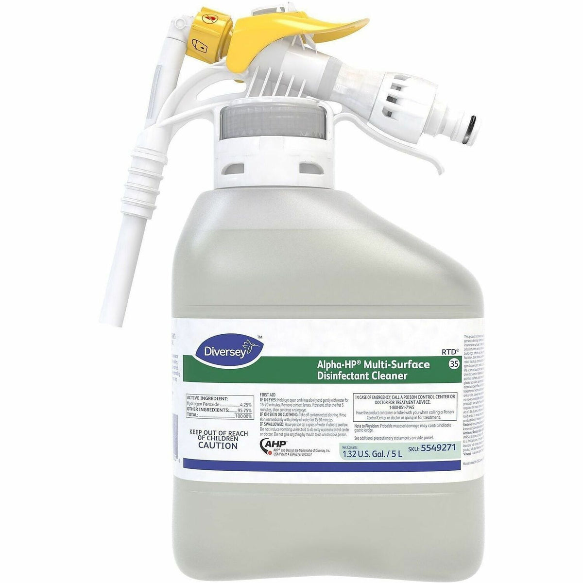 Diversey Alpha-HP Multi-Surface Disinfectant