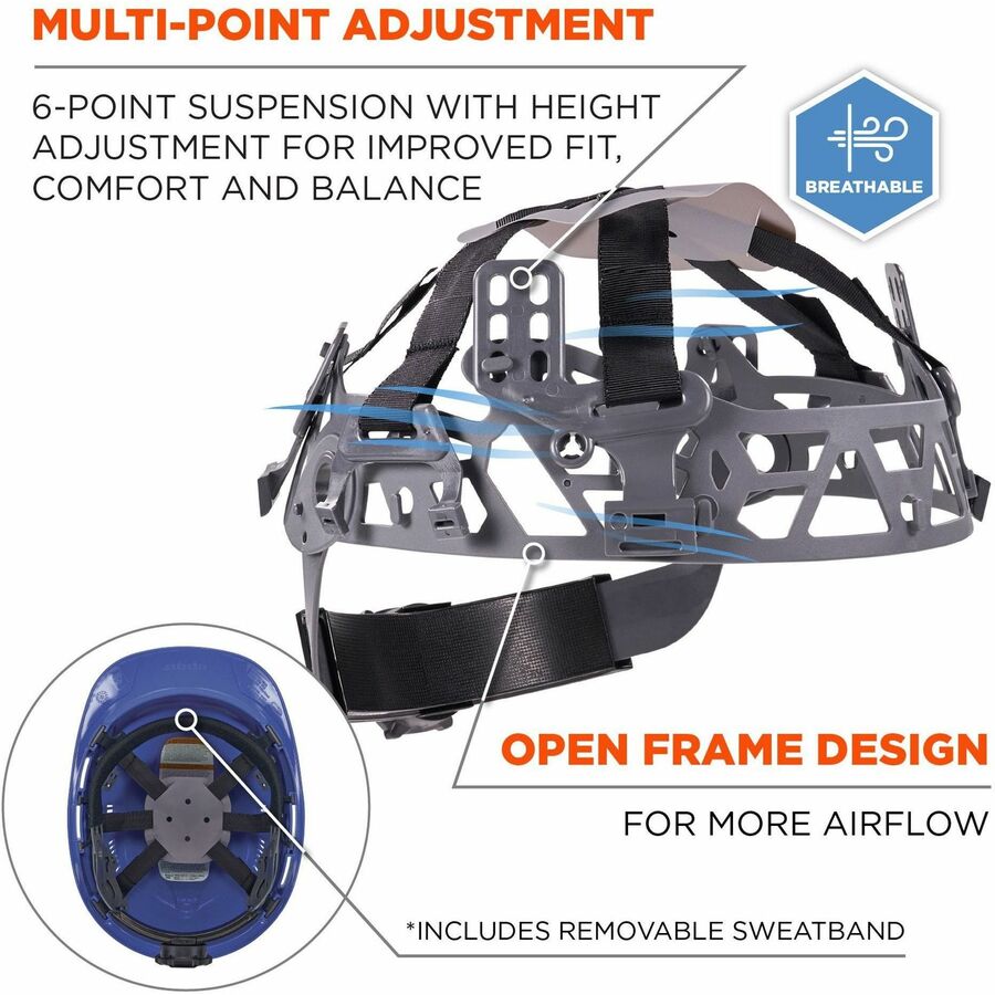 Ergodyne 8966 Lightweight Cap-Style Hard Hat
