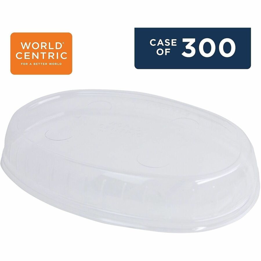 World Centric Compostable Clear Bowl Lids