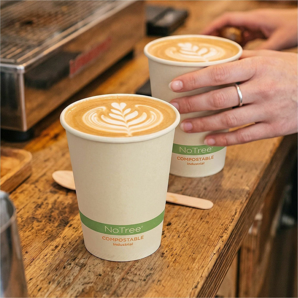World Centric Compostable NoTree Paper Hot Cups