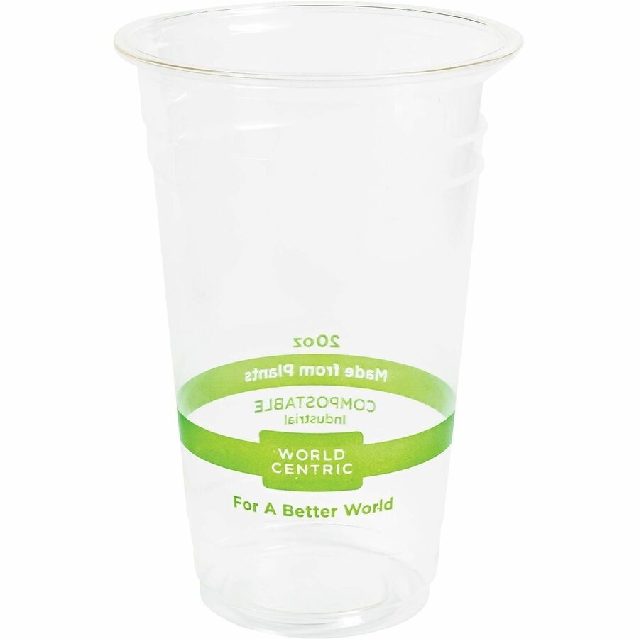 World Centric Compostable Clear Cold Cups