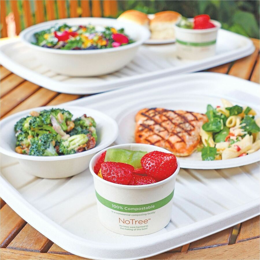 World Centric Compostable Fiber Trays