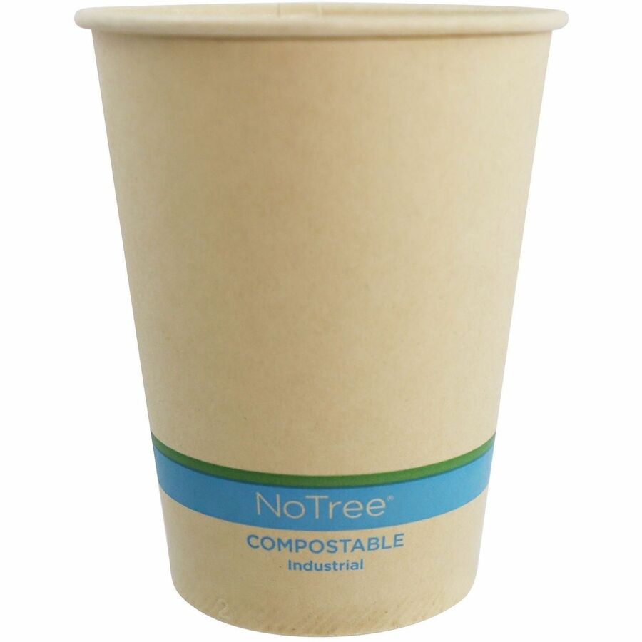 World Centric NoTree Compostable Paper Cold Cups