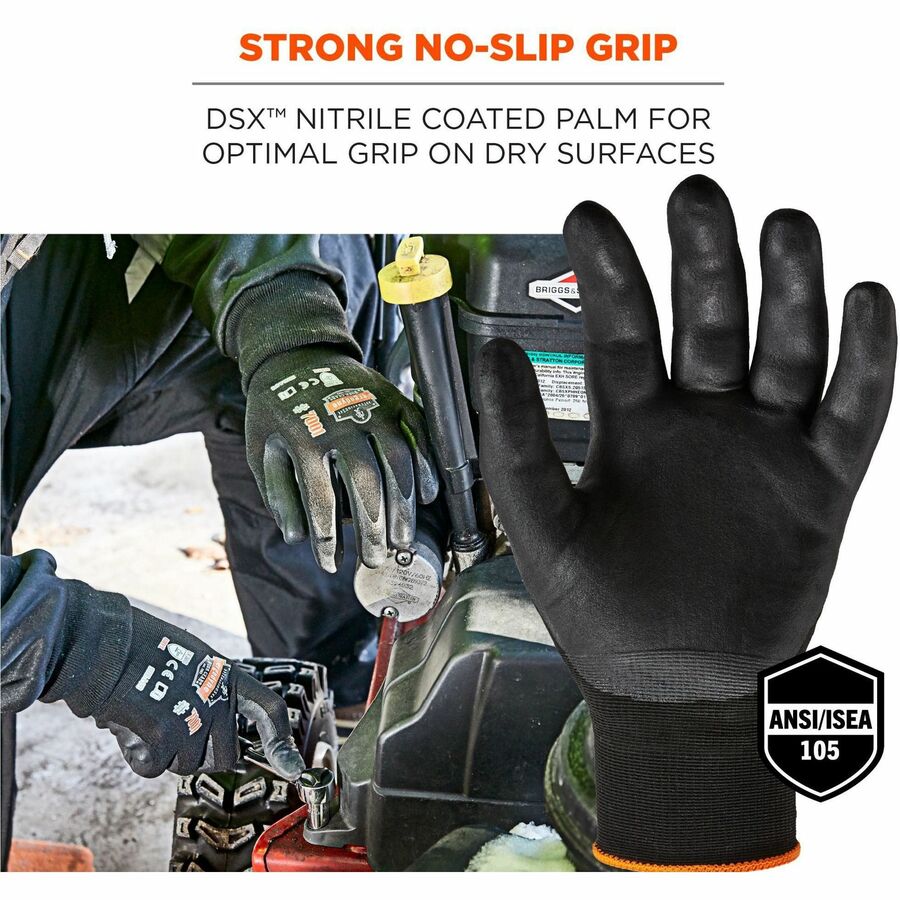 Ergodyne ProFlex 7001 Nitrile-Coated Gloves