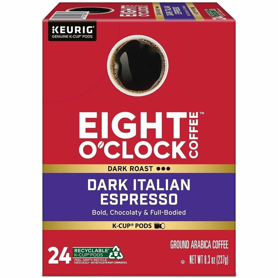 Eight O'Clock® K-Cup Dark Italian Espresso Coffee