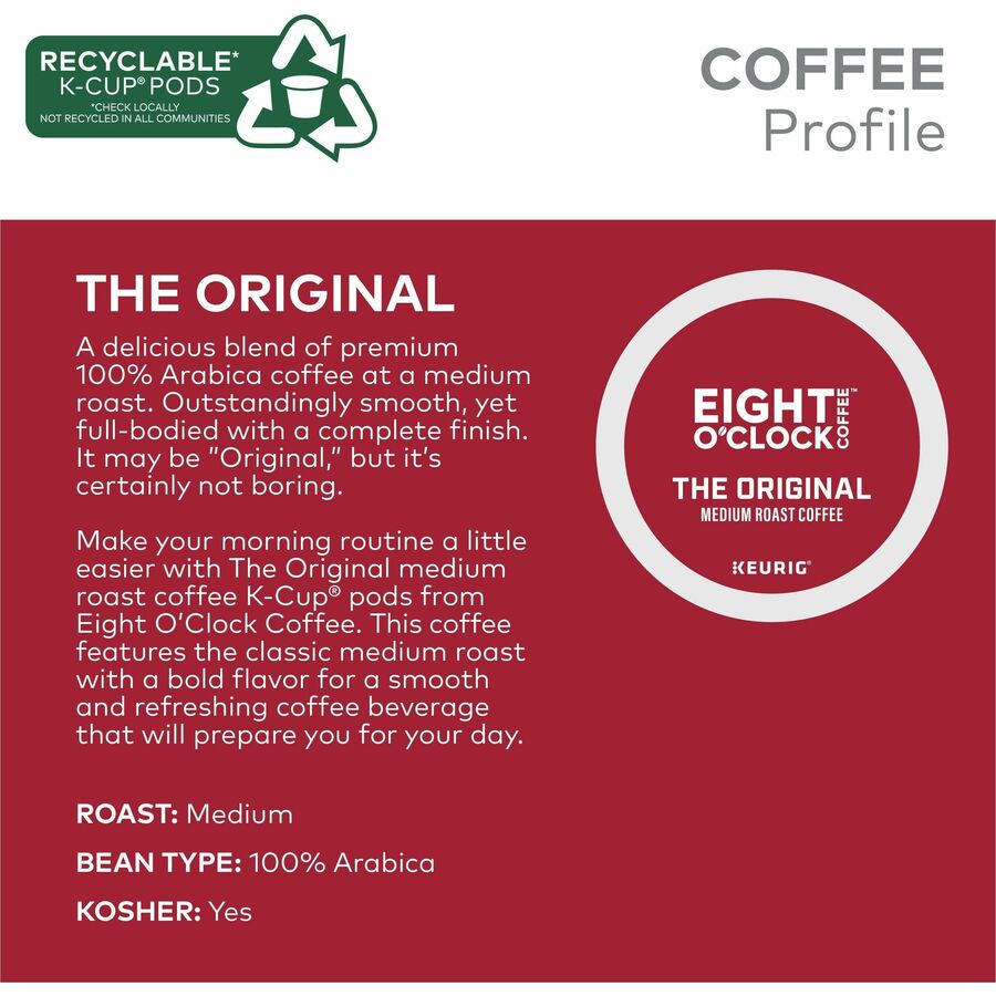 Eight O'Clock® K-Cup Original Coffee