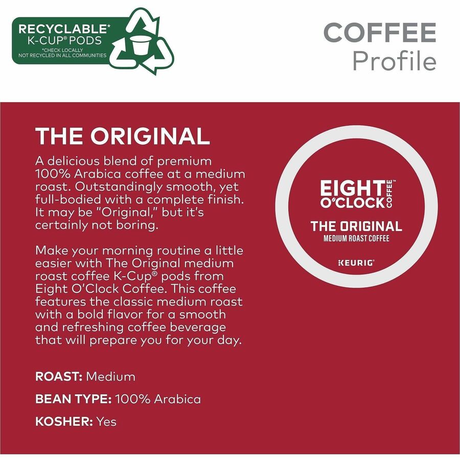 Eight O'Clock® K-Cup Original Coffee