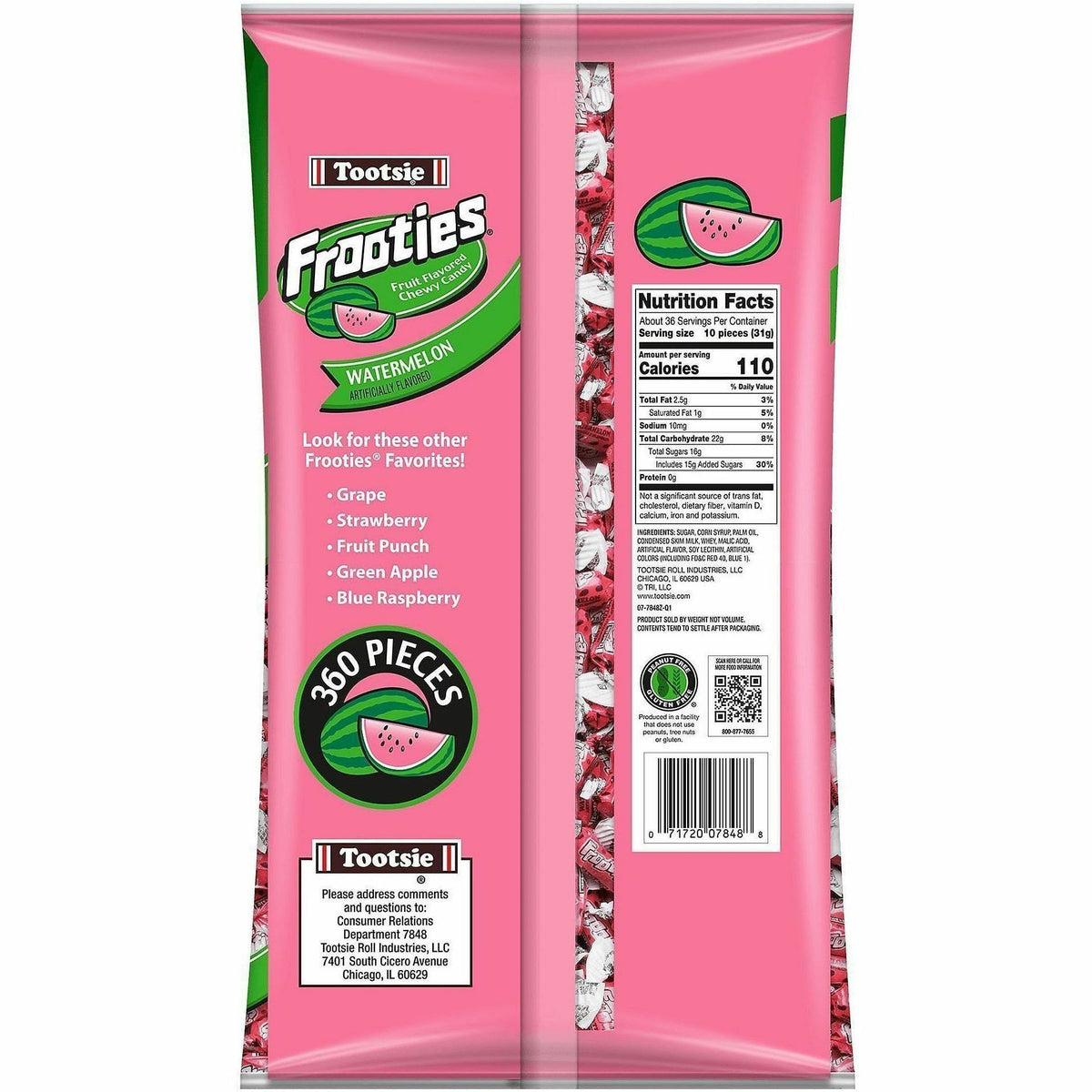 Frooties Chewy Fruit Candies