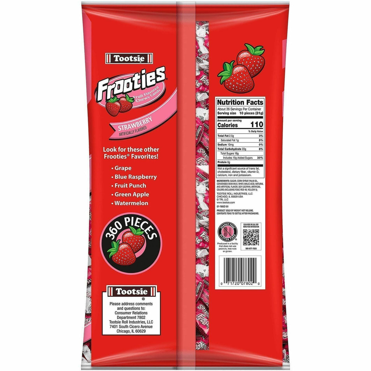 Frooties Chewy Fruit Candies