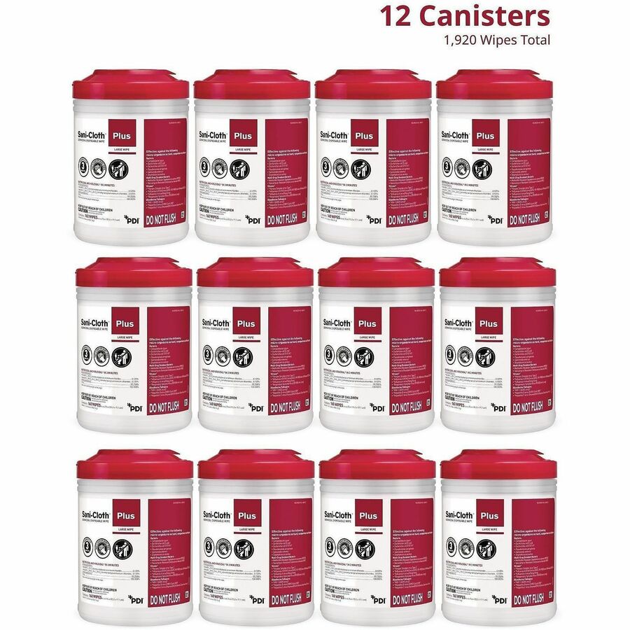 PDI Sani-Cloth Plus Germicidal Disposable Cloth
