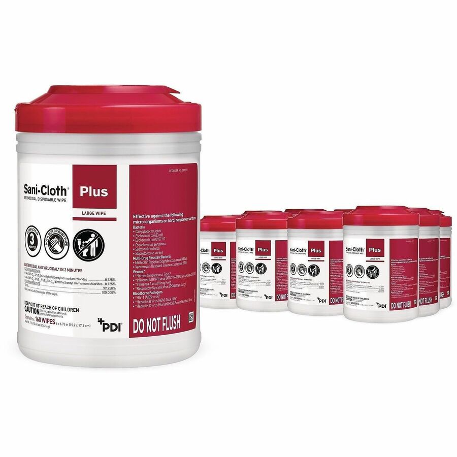 PDI Sani-Cloth Plus Germicidal Disposable Cloth