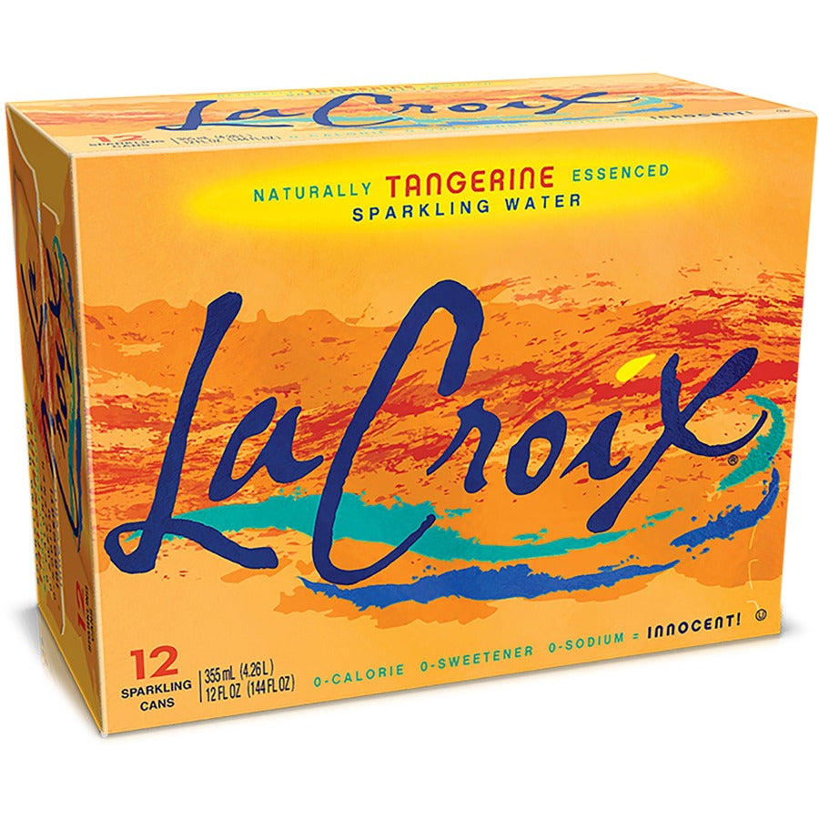LaCroix Tangerine Flavored Sparkling Water