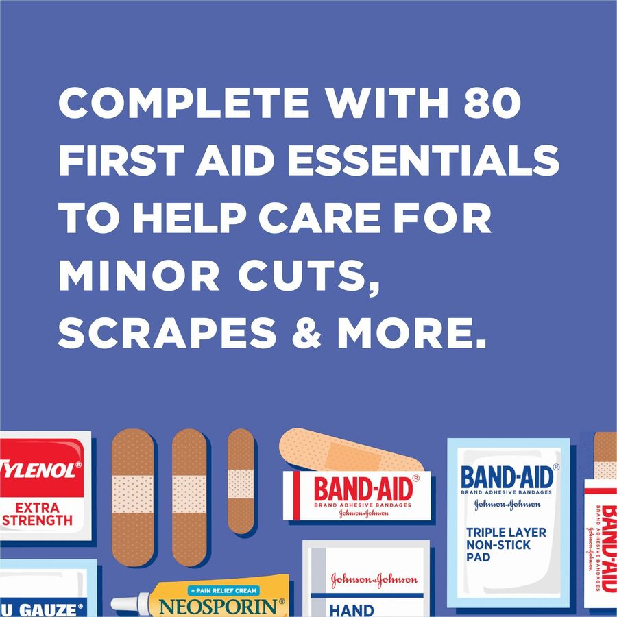 Johnson & Johnson Travel Ready First Aid Kit