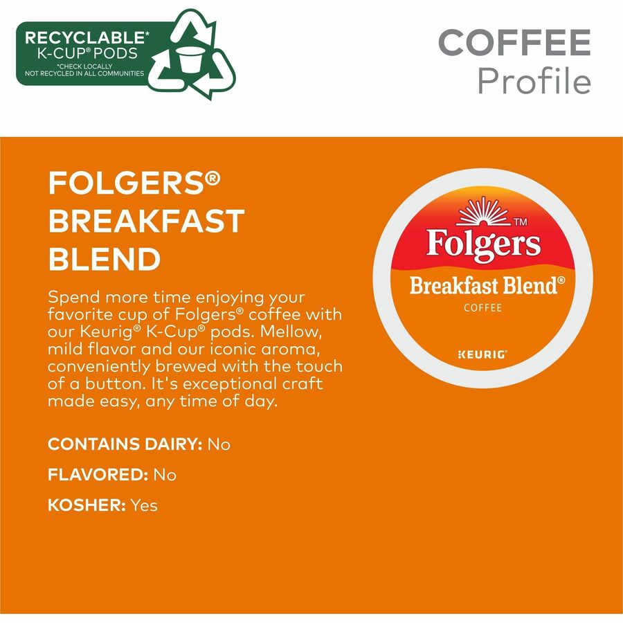 Folgers® K-Cup Breakfast Blend Coffee