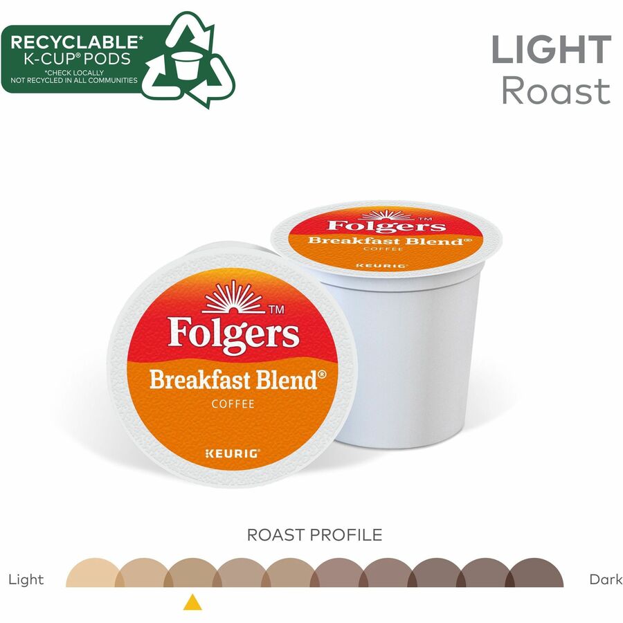 Folgers® K-Cup Breakfast Blend Coffee