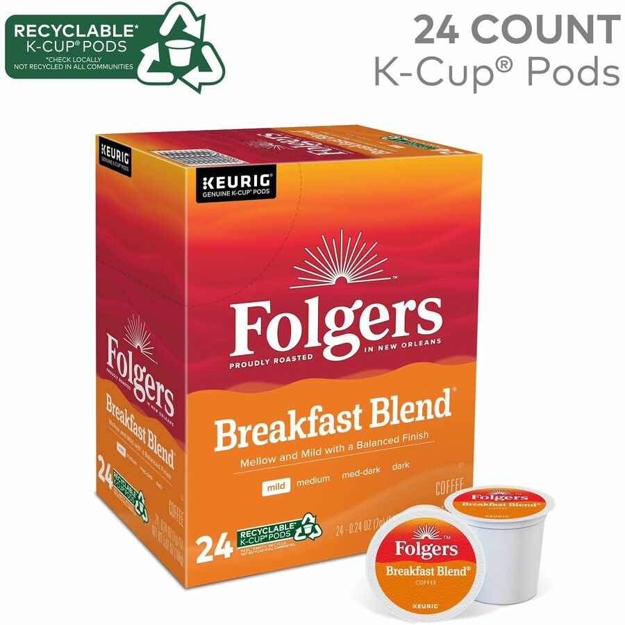 Folgers® K-Cup Breakfast Blend Coffee