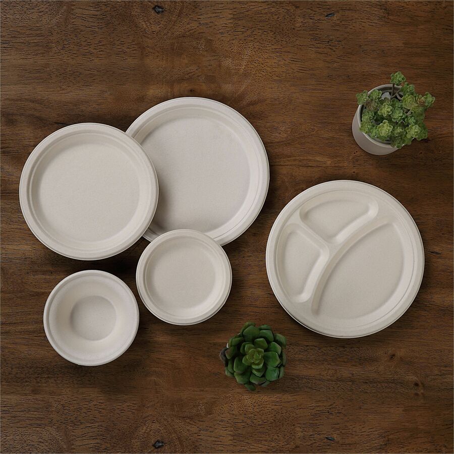 Genuine Joe 6" Compostable Plates