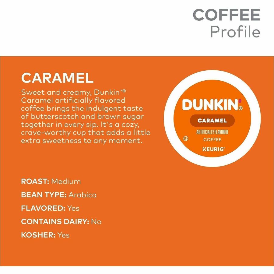 Dunkin'® K-Cup Caramel Me Crazy Coffee