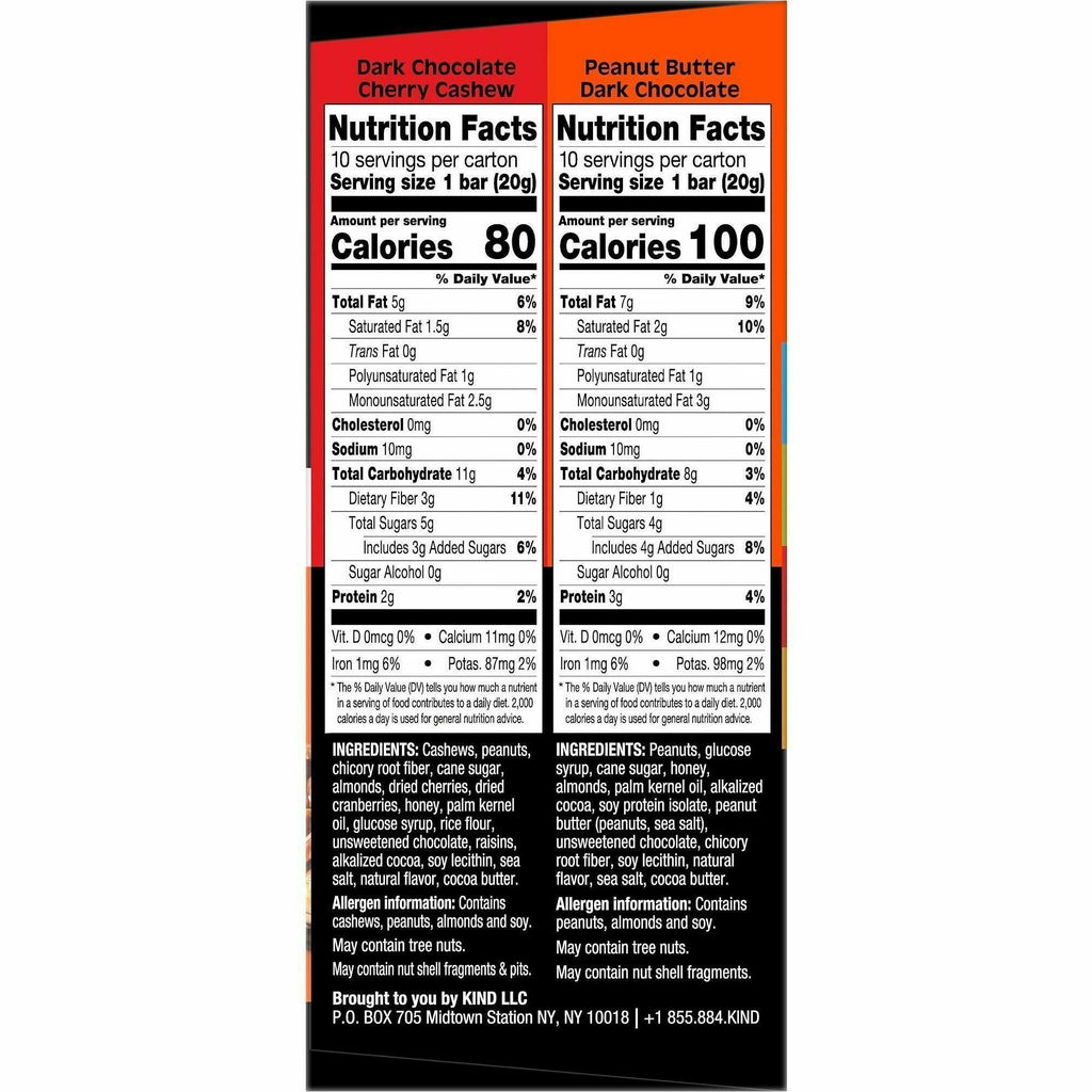 KIND Minis Snack Bar Variety Pack