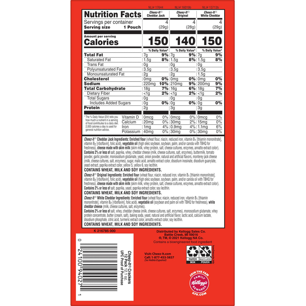 Cheez-It Variety Pack