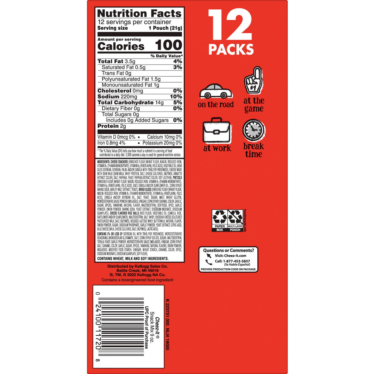 Cheez-It Classic Snack Mix
