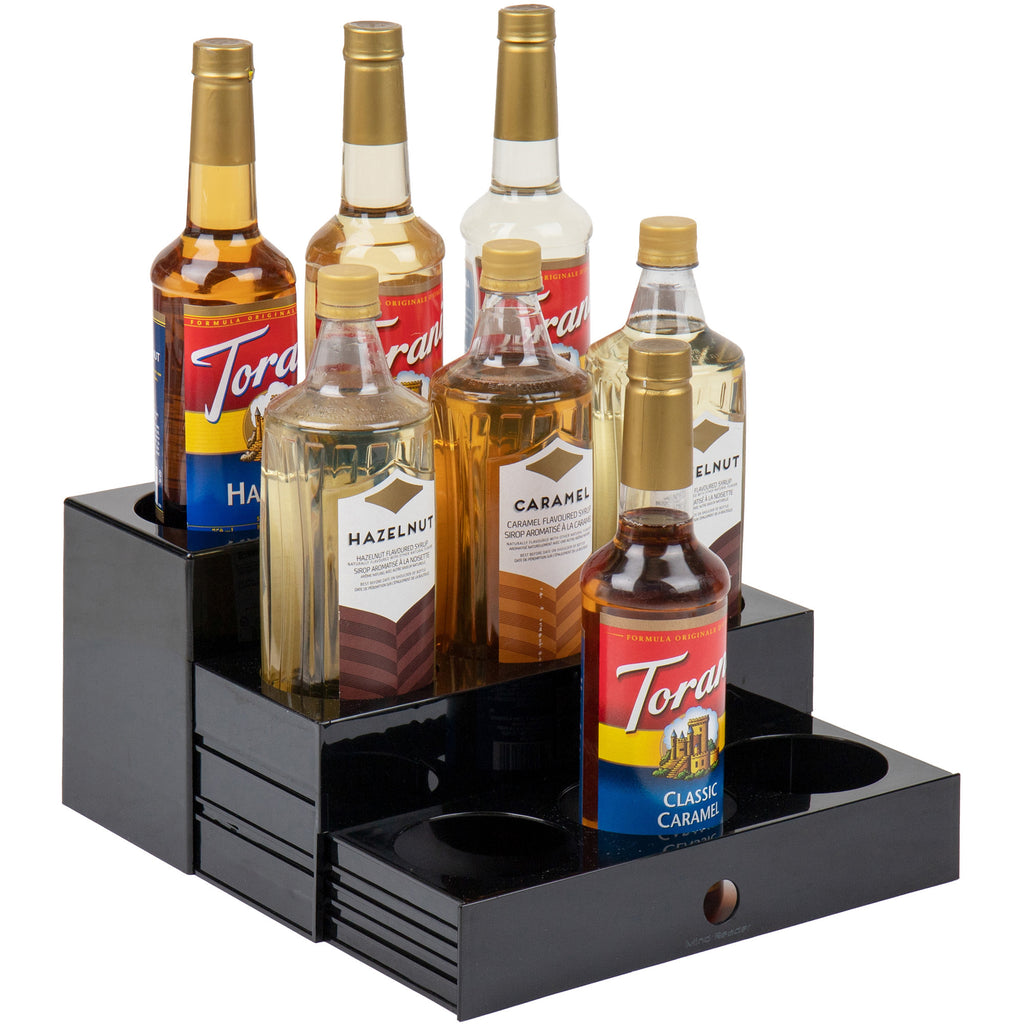 Mind Reader 9-Compartment Nested Syrup Bottle Holder