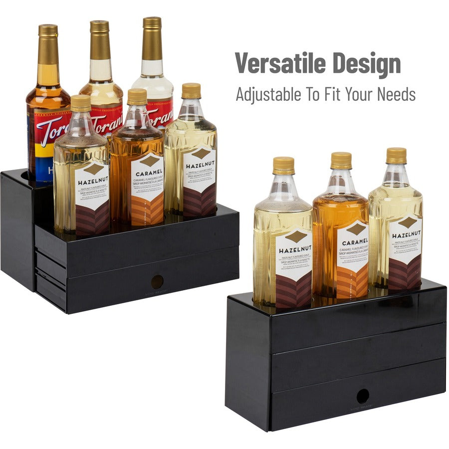 Mind Reader 9-Compartment Nested Syrup Bottle Holder