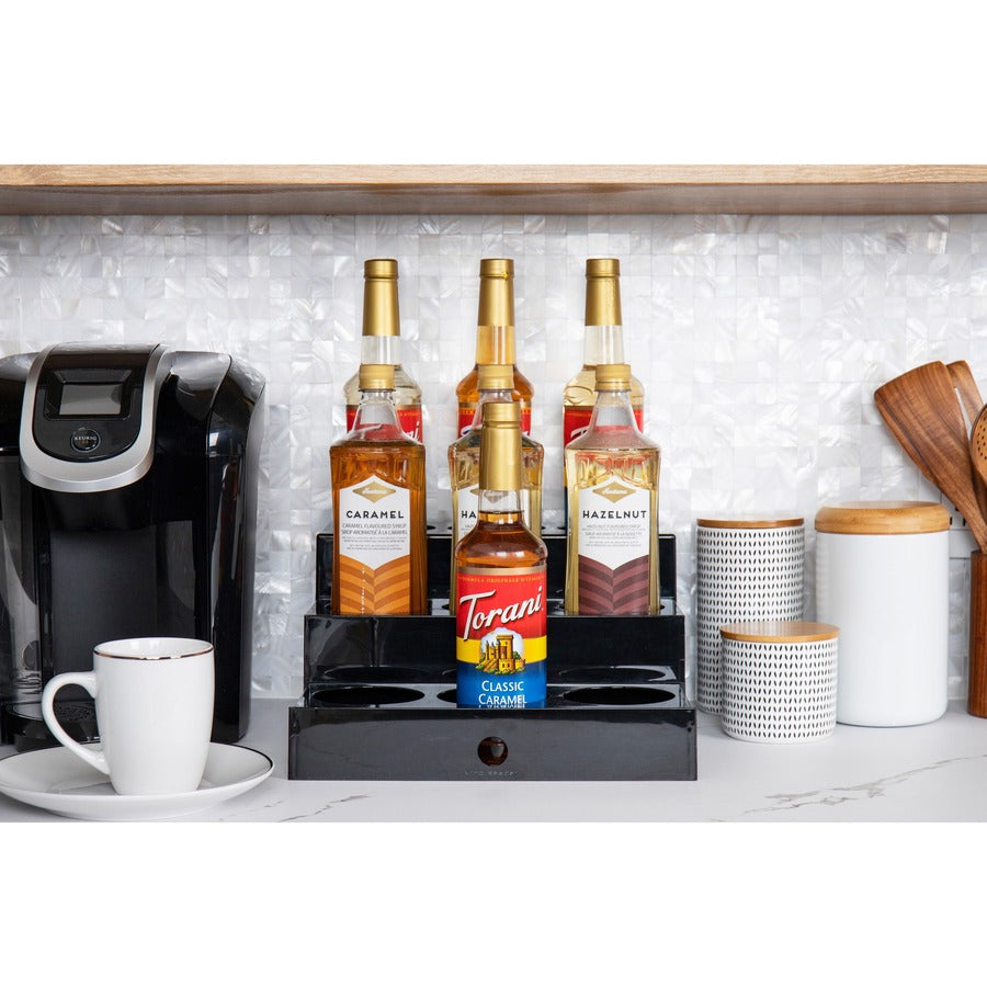 Mind Reader 9-Compartment Nested Syrup Bottle Holder
