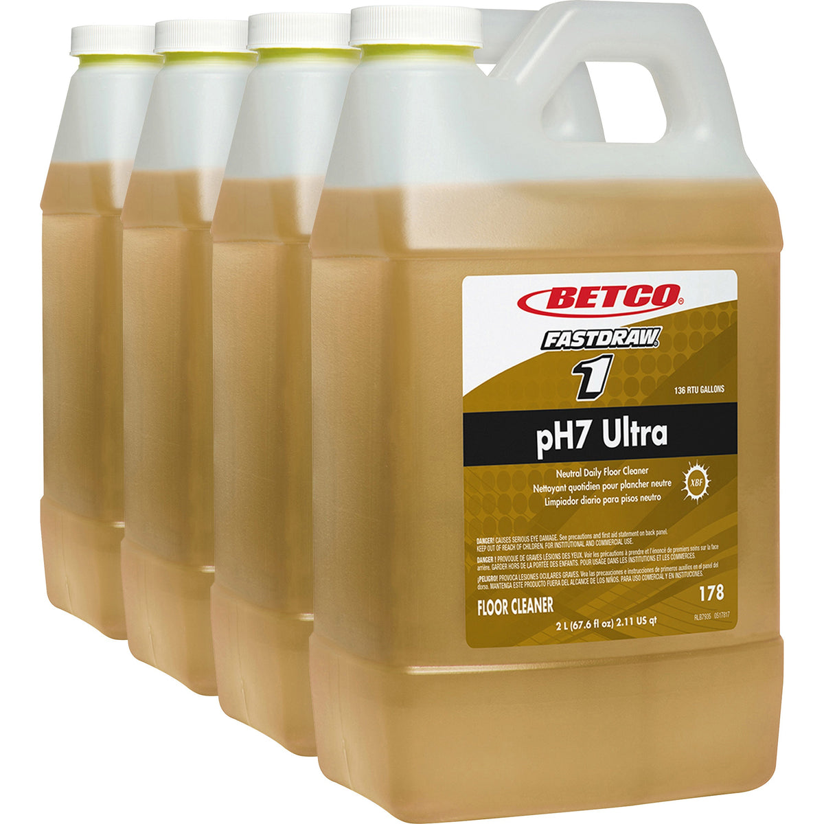 Betco FastDraw 1 pH7 Ultra Floor Cleaner