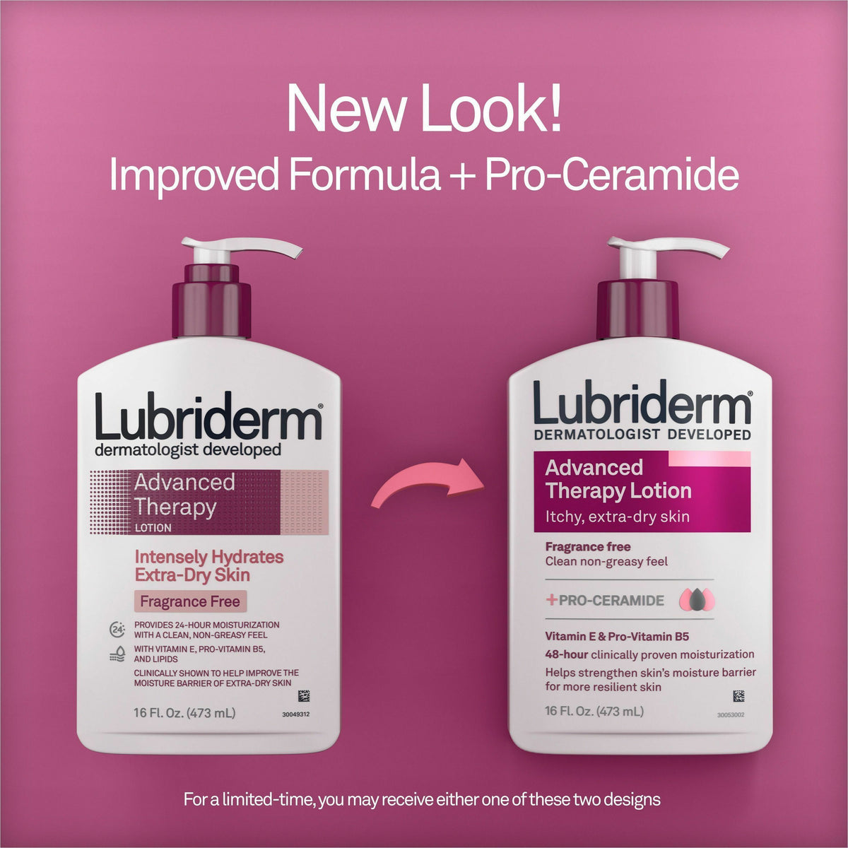 Lubriderm Advanced Therapy Lotion