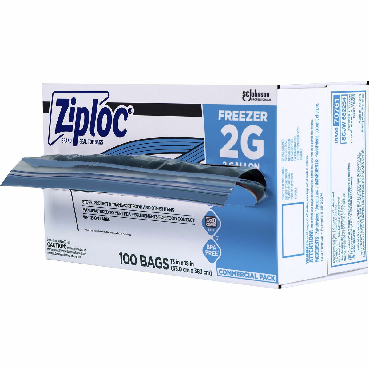 Ziploc® Grip n' Seal Freezer Bags