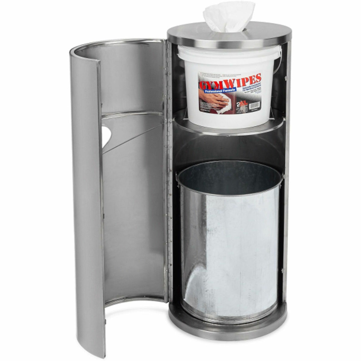 2XL Stainless Steel Stand Wiper Dispenser
