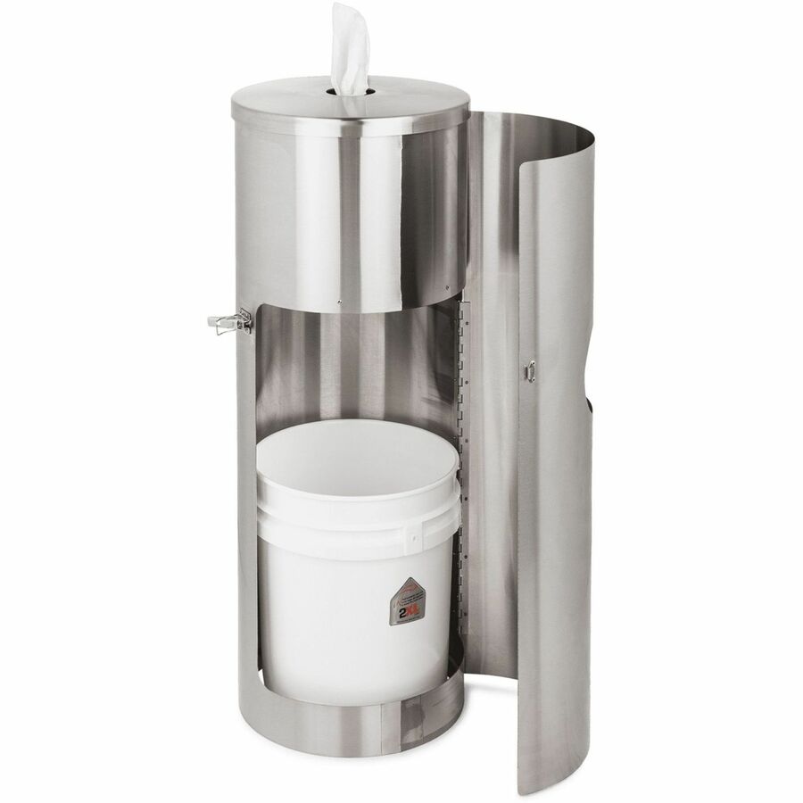 2XL Stainless Steel Stand Wiper Dispenser