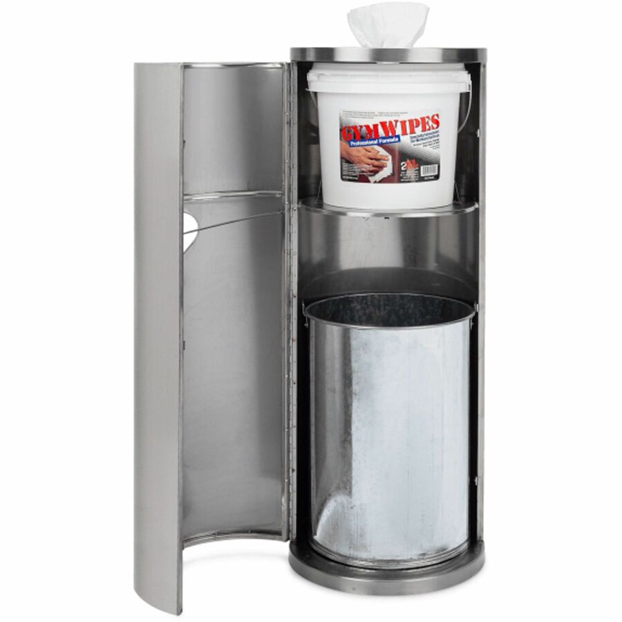 2XL Stainless Steel Stand Wiper Dispenser