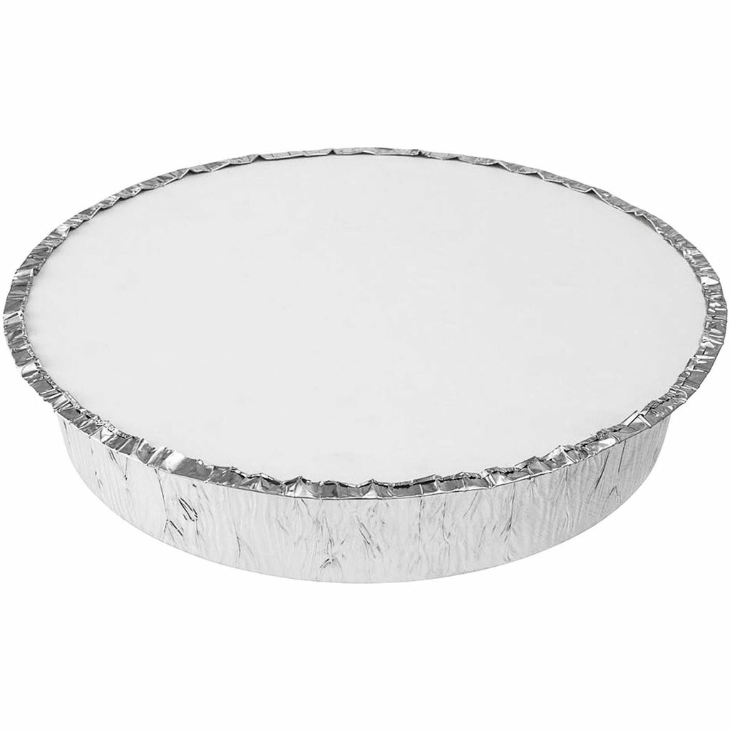 BluTable 9" Round Foil Pan Flat Board Lids