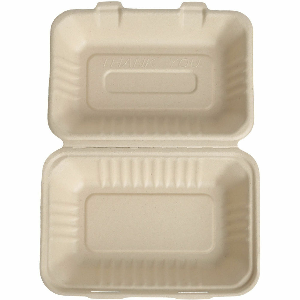 BluTable 27 oz Portable Clamshell Containers