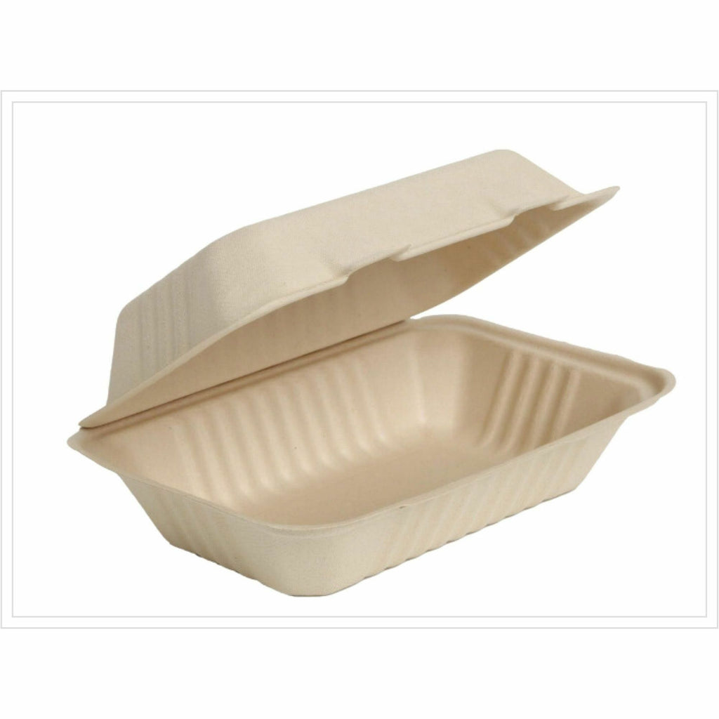 BluTable 27 oz Portable Clamshell Containers