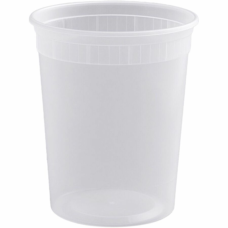 BluTable 32 oz Round Deli Tub Containers