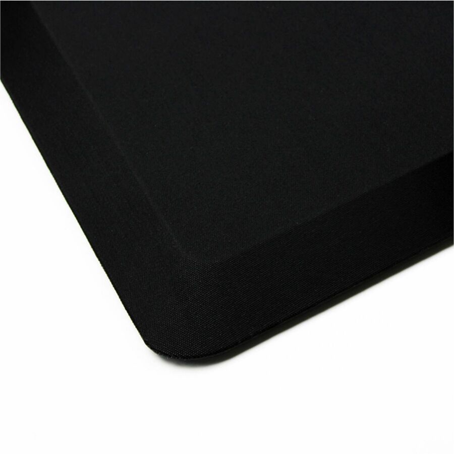 Floortex Black Standing Comfort Mat - 16" x 24"