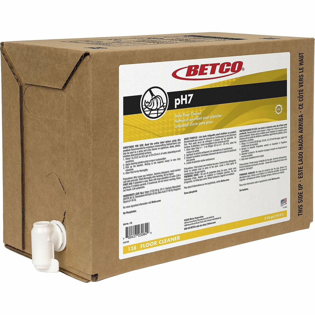 Betco pH7 Floor Cleaner