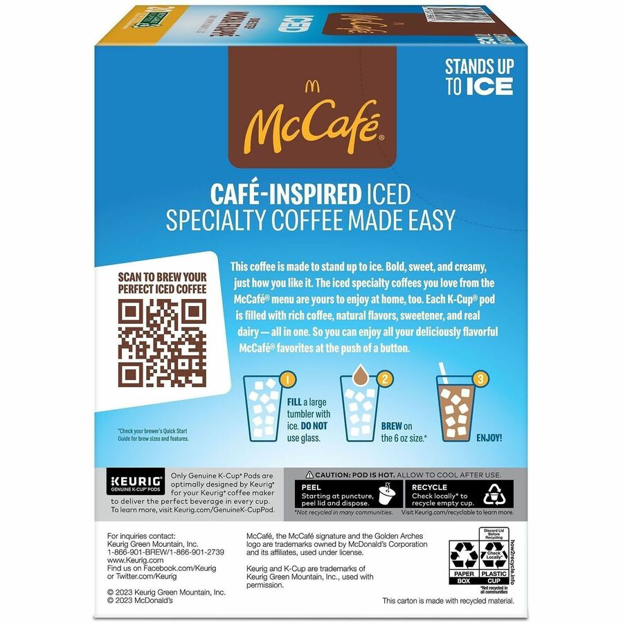 McCafé® K-Cup Iced One-Step Mocha Frappe