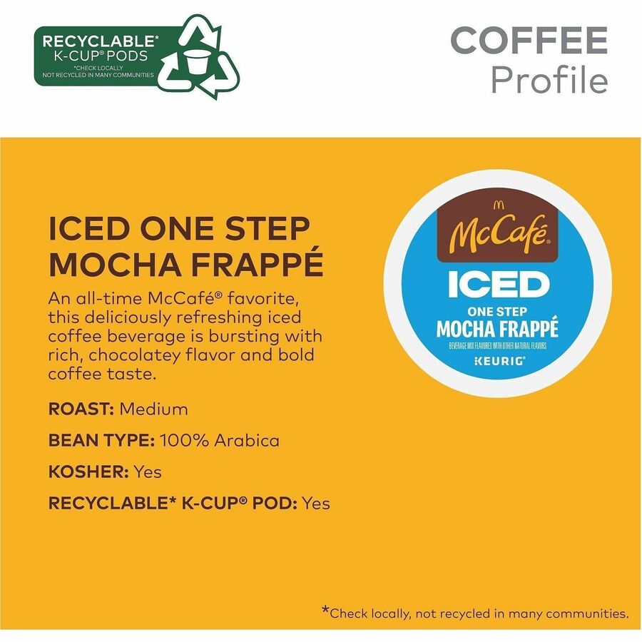 McCafé® K-Cup Iced One-Step Mocha Frappe