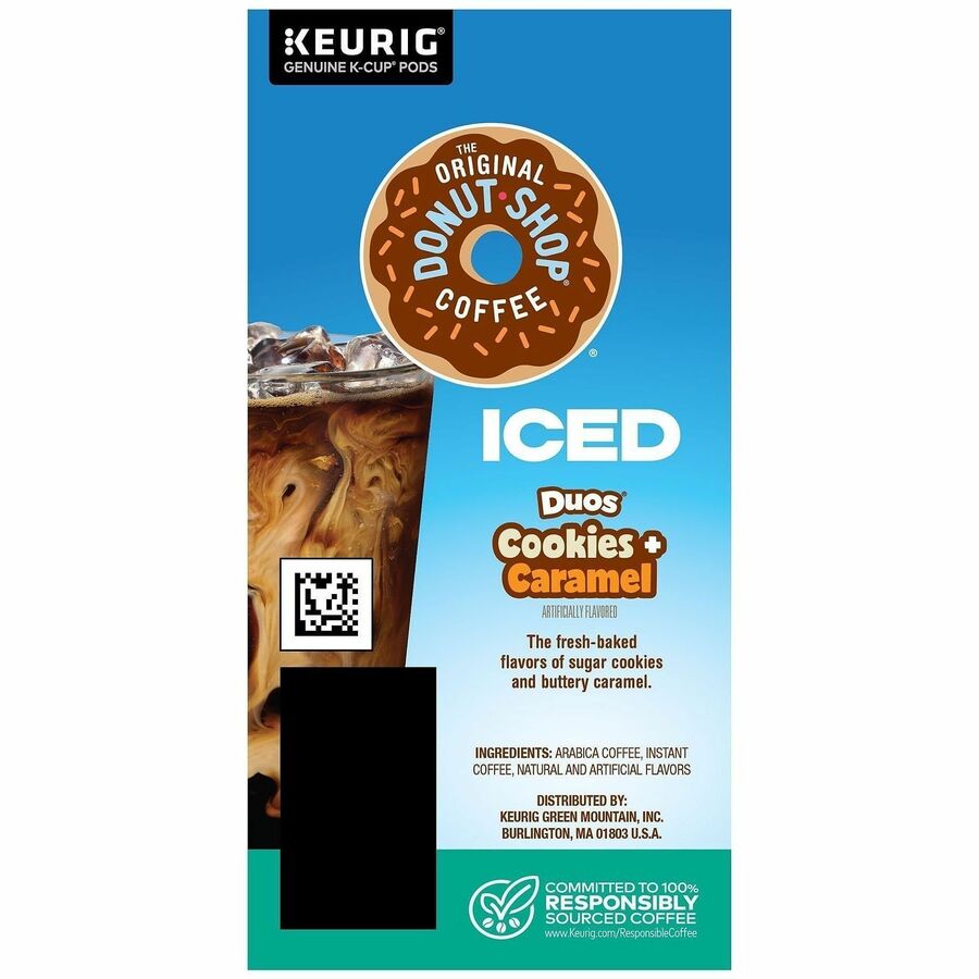 The Original Donut Shop® K-Cup Iced Duos Cookies and Caramel Coffee