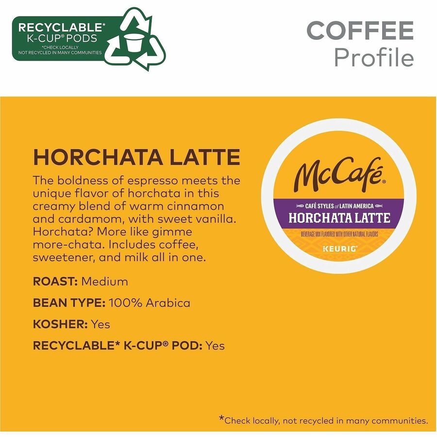 McCafé® K-Cup Horchata Latte